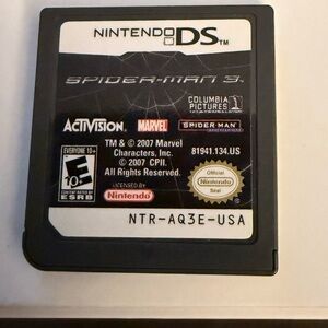 Nintendo DS Spider-Man 3 Game Cartridge - Gray
